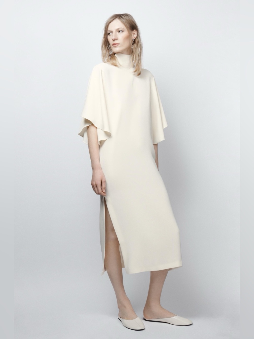 ZARA ZW COLLECTION FLOWING MIDI DRESS